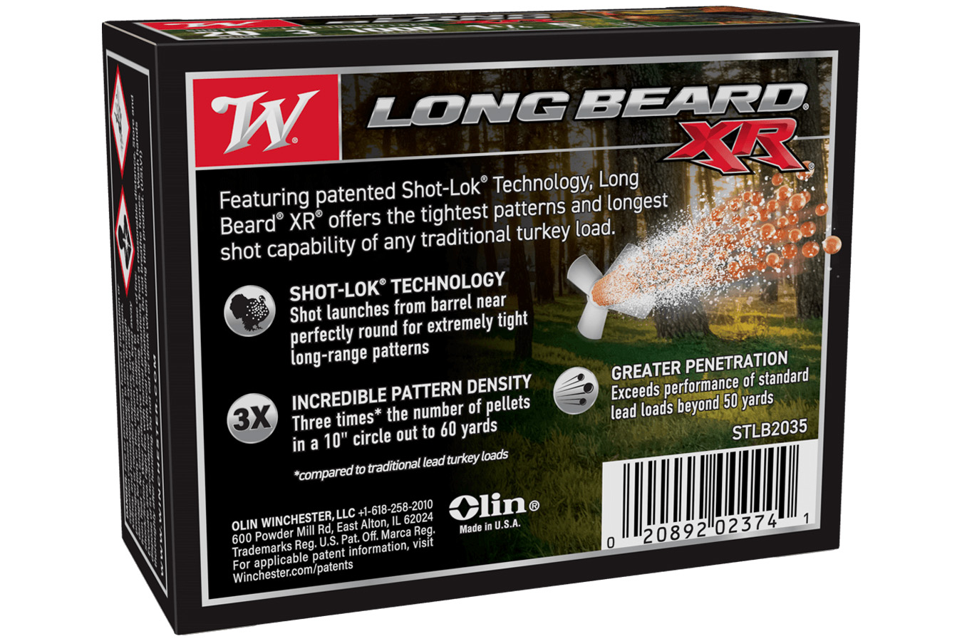 WINCHESTER AMMO 20 Gauge 3 in 1-1/4 oz #5 Long Beard XR 10/Box